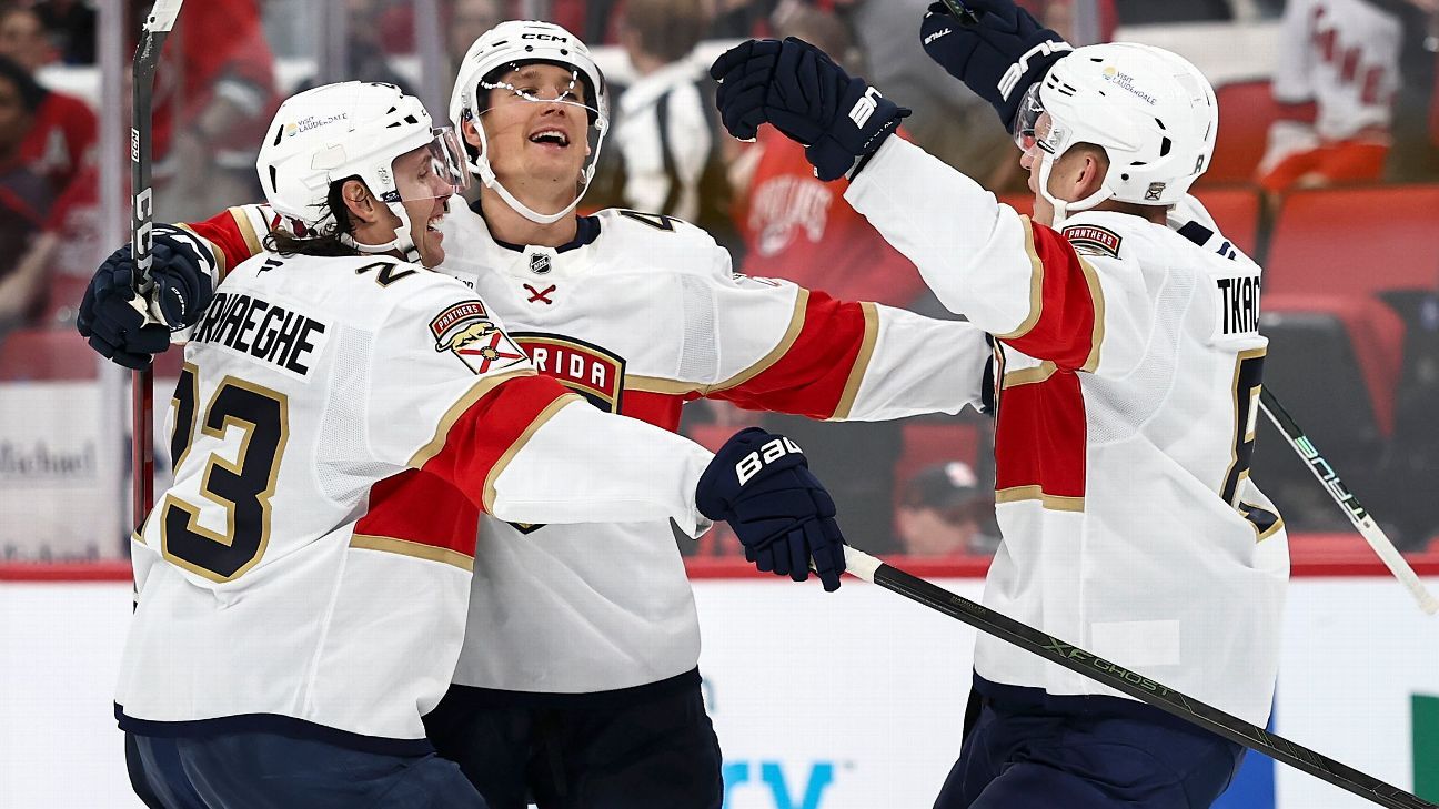 Canes lift banner, Panthers win 'playoff-style' opener in OT