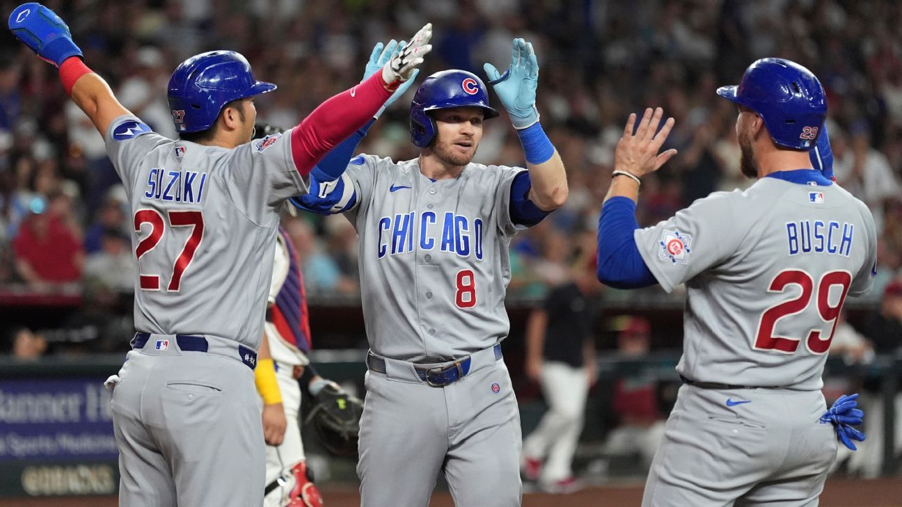 Cubs set club record with 30th unanswered run