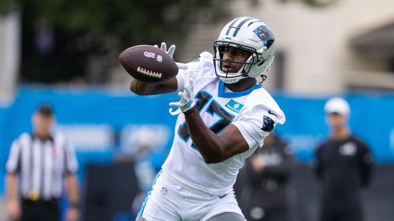 Panthers place Legette on IR, ruling WR out for next 4 games