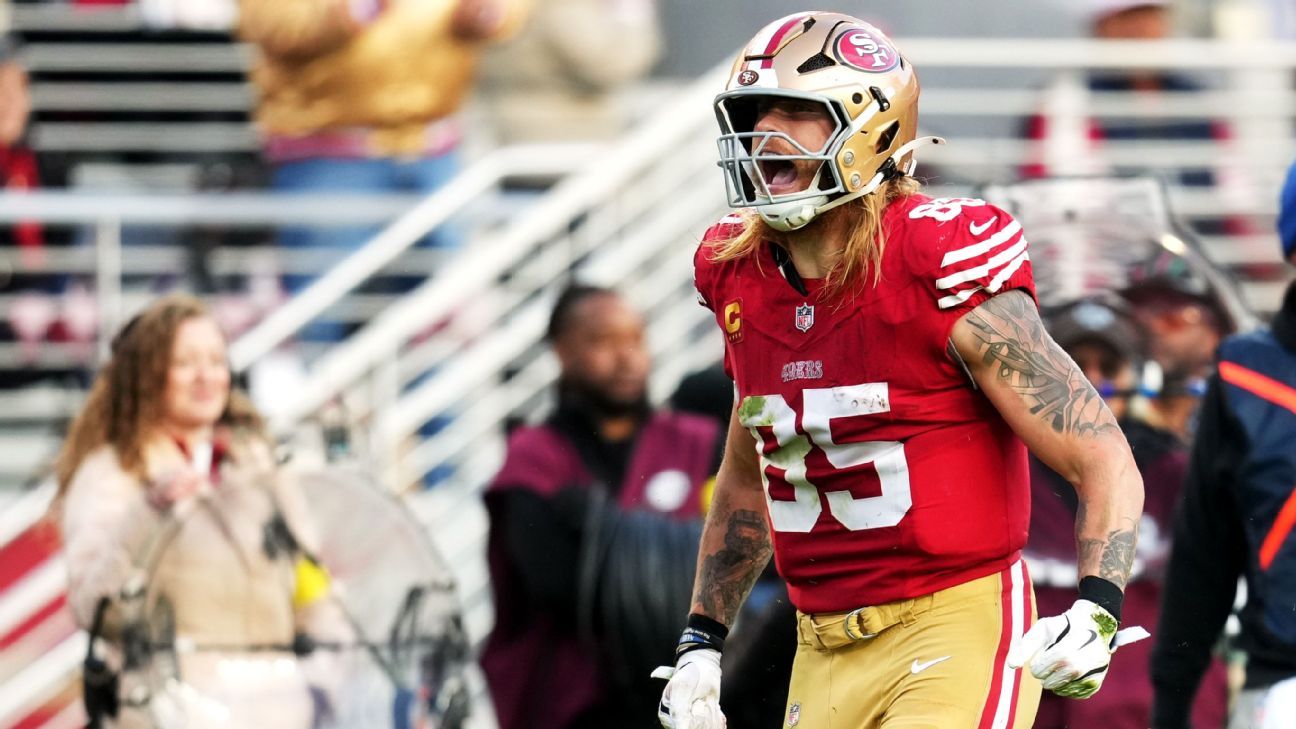 49ers' Kittle, Bosa off injury report, cleared to play against Rams
