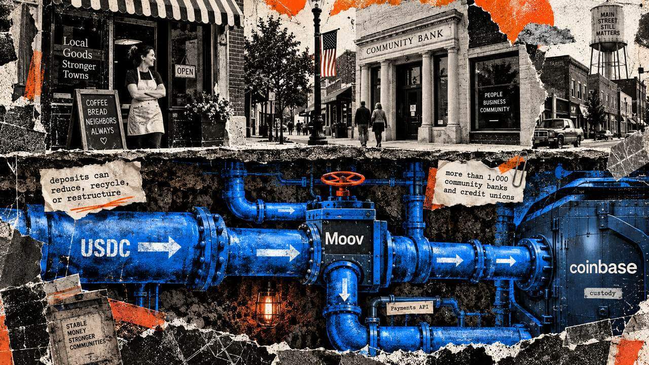 Coinbase gives community banks a stablecoin bridge while supplying infrastructure underneath