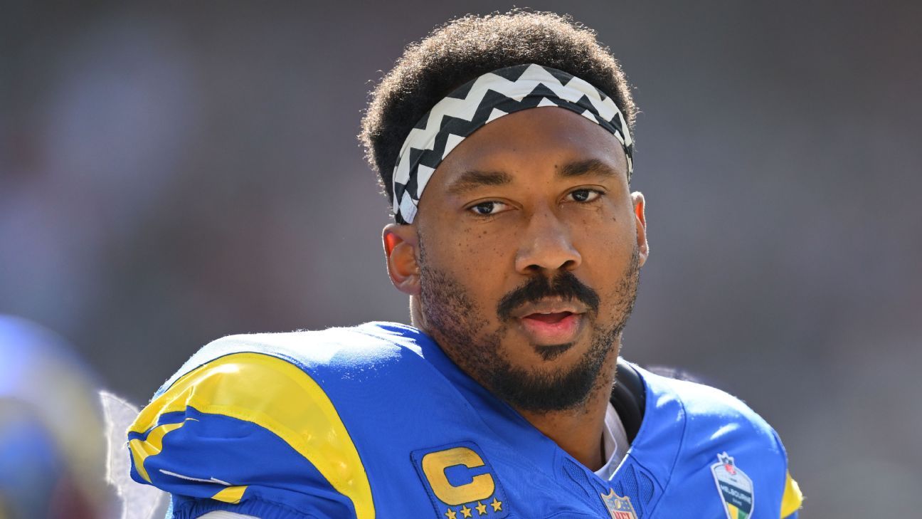 McVay: Was clear after Rams' loss that Garrett needed knee surgery