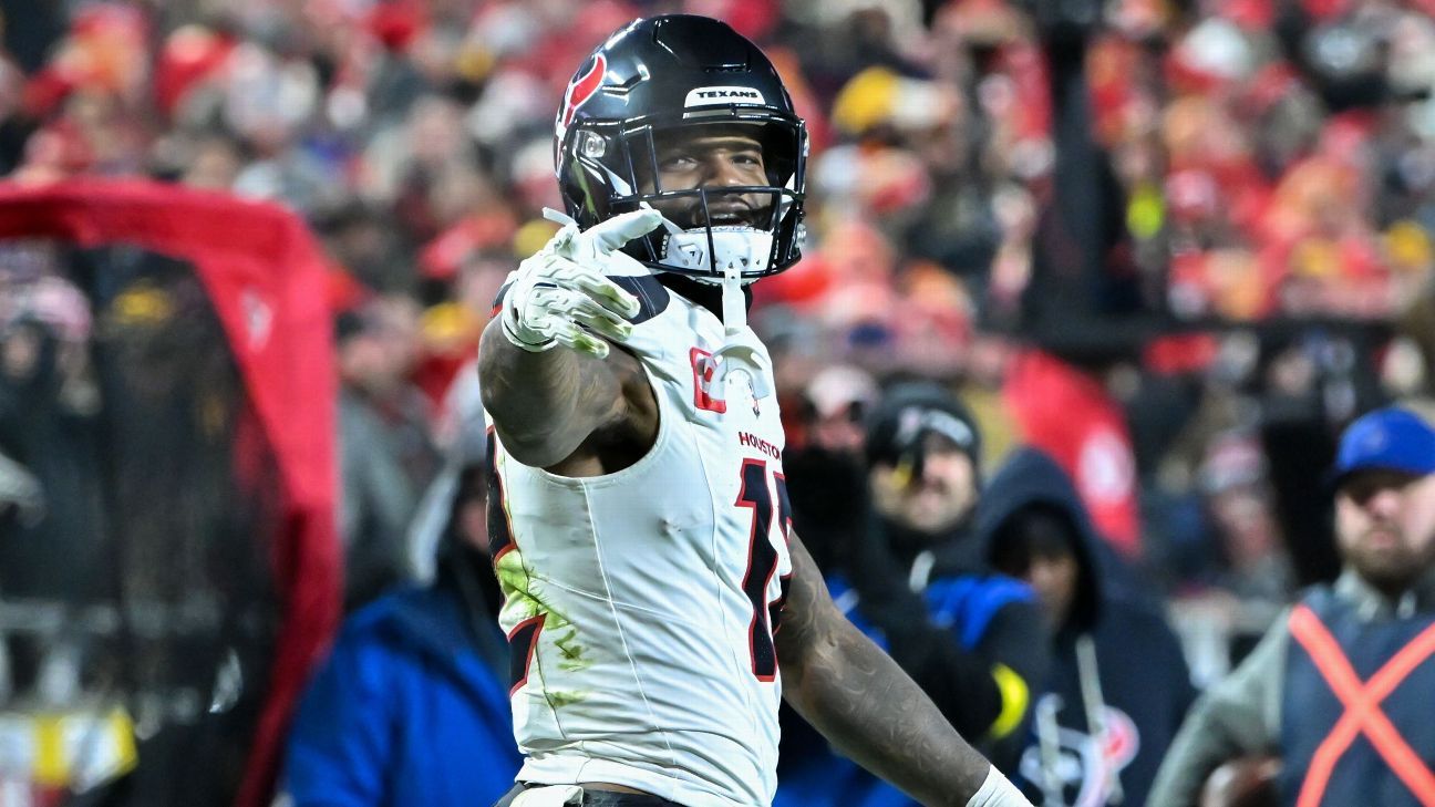 Source: Texans star Collins injures hamstring, uncertain to play Week 2