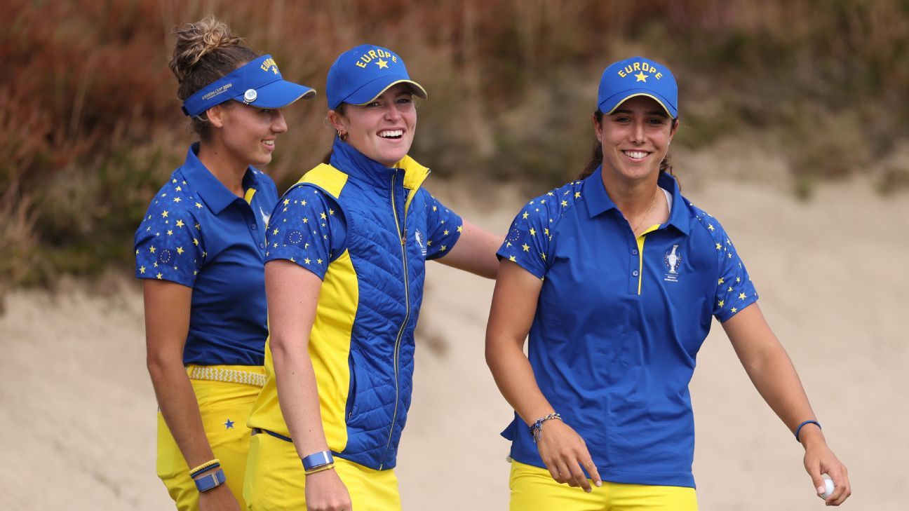 'Motivated' Europe rocks U. S. in singles, takes Solheim Cup