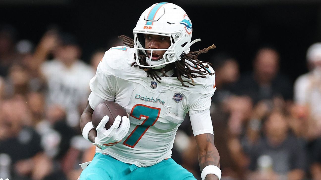 Dolphins' leading receiver Douglas out vs. Chiefs