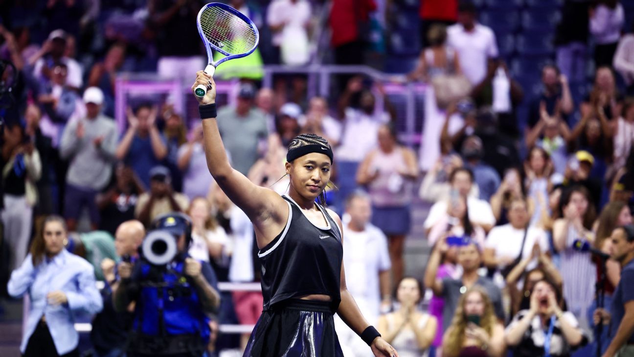 Osaka, with 'tribute' to A. I., advances at US Open