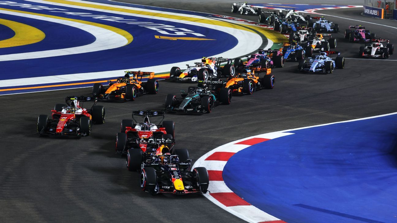 Follow live: Max Verstappen targets first win in Singapore
