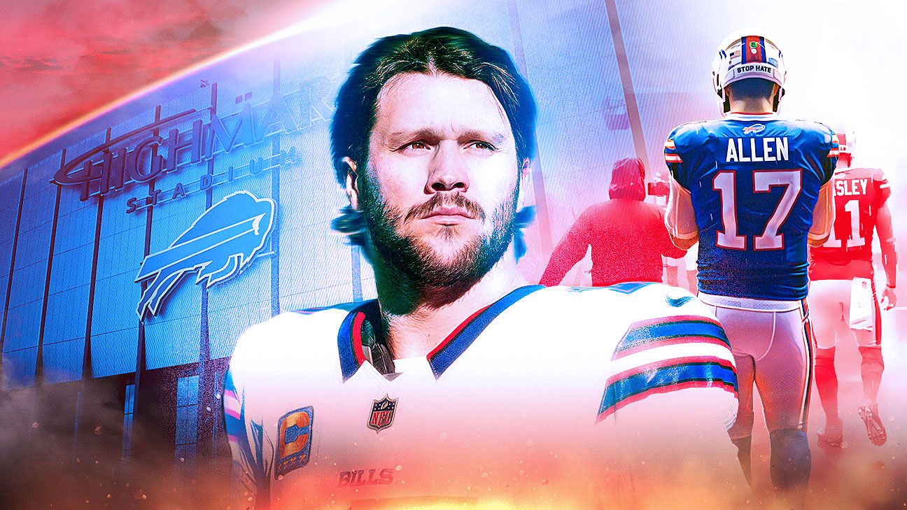 Josh Allen carries the ball, the jokes, and the Buffalo Bills