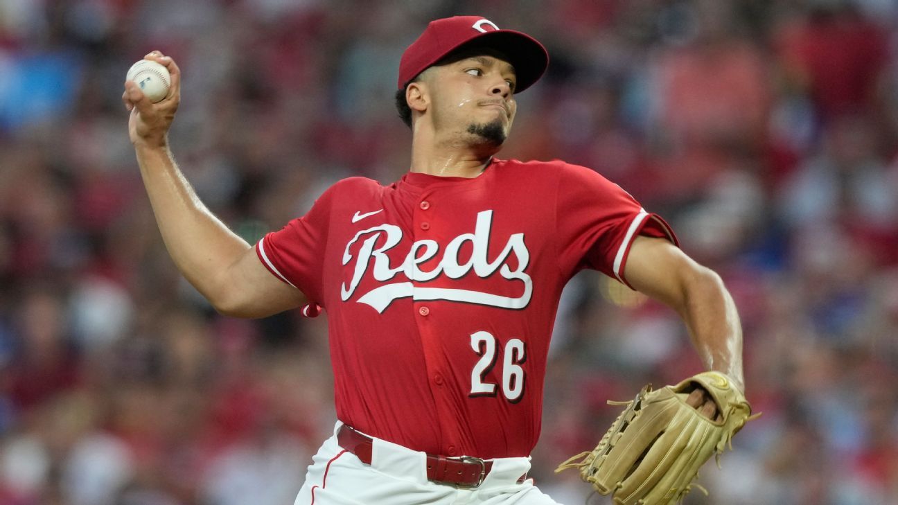 Reds place ace Burns on 15-day IL with groin injury