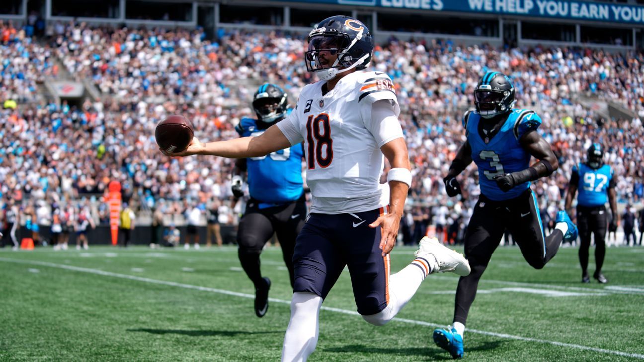 Week 1 winners and losers: Caleb Williams, Josh Allen shine; Ja'Marr Chase disappoints