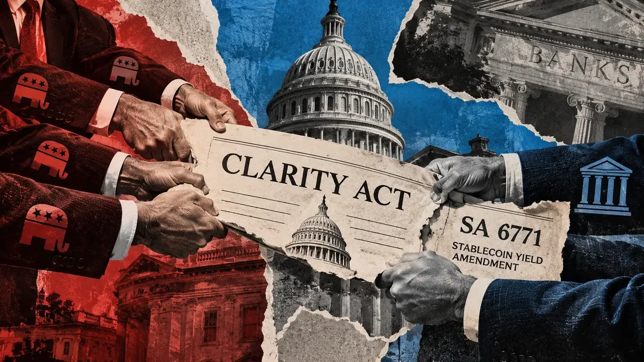 CLARITY Act needs 11 more Senate votes, but 4 of the 49 it already has want the bill changed