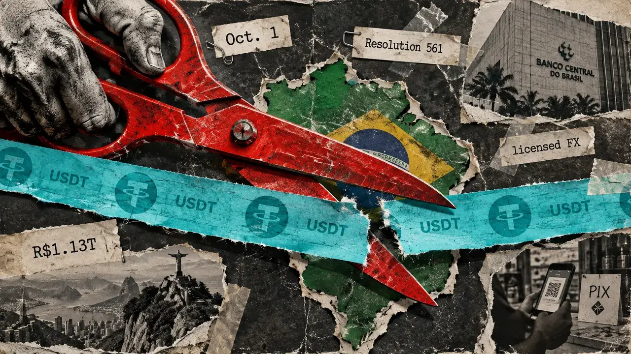 Brazil blocks stablecoins from key cross-border payment rail as $1.1 trillion market faces new limits