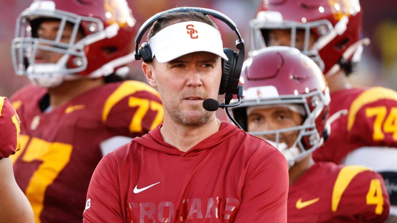'I'm not asking for anybody's sympathy': It's a pivotal season for Lincoln Riley and USC