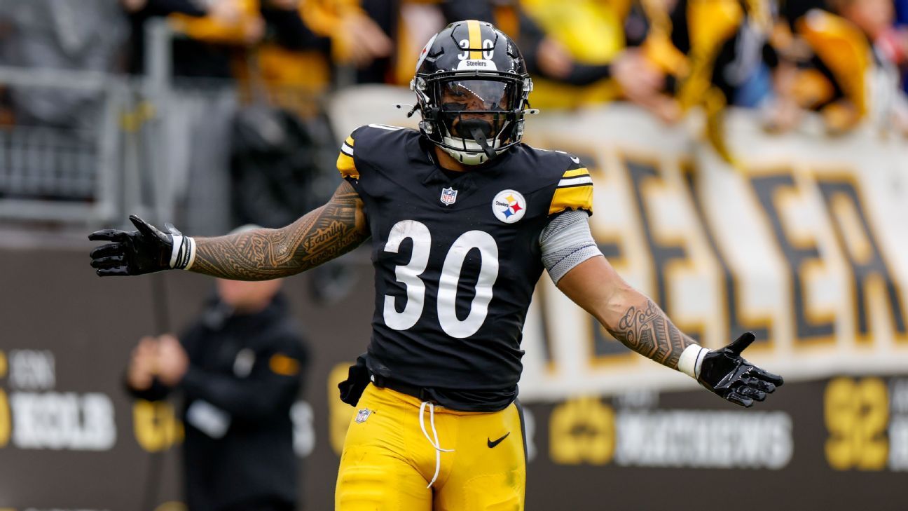 Big questions off Sunday's NFL games: Will the Steelers stick to Jaylen Warren? Could Houston go on a run?